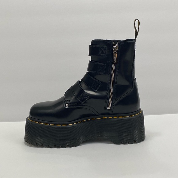 NEW DR MARTENS JADON MAX LEATHER PLATFORM BOOT - Picture 9 of 11